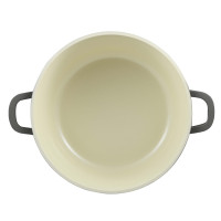 Каструля з кришкою Bergner Excalibur, сіра, 24 см, 4.2 л (BG-36101-GY)
