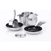 Кастрюля без крышки MasterPro by alessi (bones), 20 см, 2.9 л (BGMP-2215)