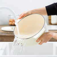 Каструля чавунна з кришкою KitchenAid, 26 см, 5,2 л, колір мигдальний крем (CC006059-001)
