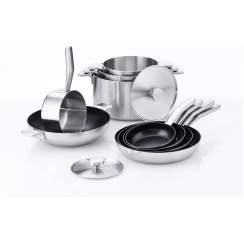 Каструля без кришки MasterPro by alessi (bones), 24 см, 4.5 л (BGMP-2216)