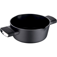 Каструля з кришкою Bergner Ion plus, 20 см, 2 л (BG-35910-BK)