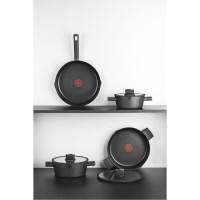 Каструля з кришкою Bergner Ion plus, 20 см, 2 л (BG-35910-BK)