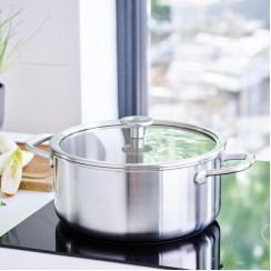 Кастрюля с крышкой KitchenAid MSS, 20 см, 3,1 л (CC003259-001)