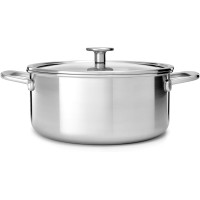 Кастрюля с крышкой KitchenAid MSS, 24 см, 4,9 л (CC003260-001)