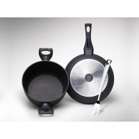 Каструля з кришкой TVS Mineralia Eco Induction 24 см, 4,5 л (BS480242910701С)