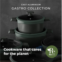 Каструля з кришкою MasterPro Gastro reeco, 7,2 л (BGMP-8108)