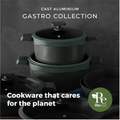 Каструля з кришкою MasterPro Gastro reeco, 7,2 л (BGMP-8108)