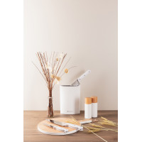 Дошка для нарізання Bergner Naturally, 38х28 см (BG-39973-WH)