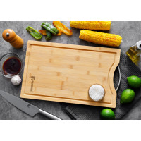 Дошка для нарізання Bergner Bbq, 40х25 см, бамбук (BG-39971-MM)