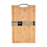 Дошка для нарізання Bergner Bbq, 40х25 см, бамбук (BG-39971-MM)