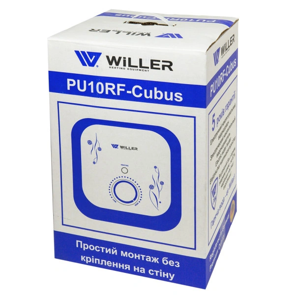 Водонагрівач підлоговий WILLER PU10RF-Cubus